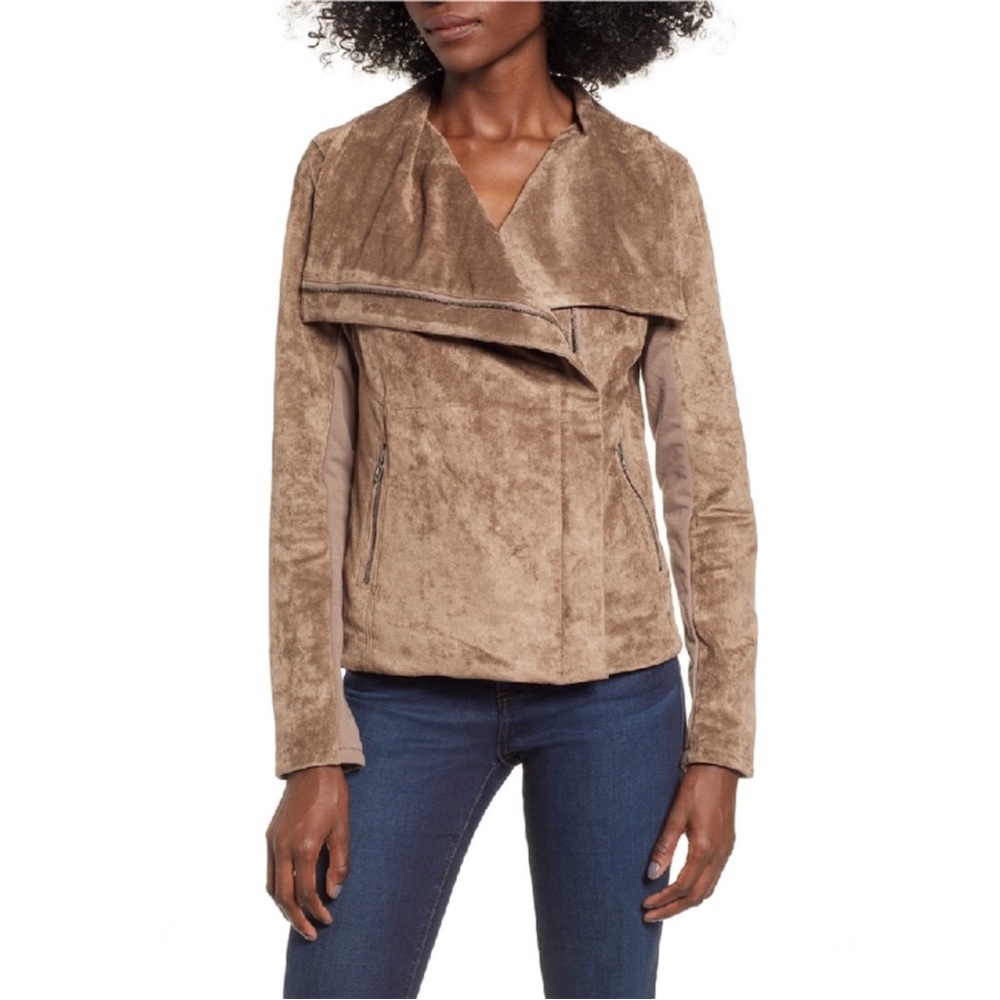 BLANKNYC Faux Suede Jacket